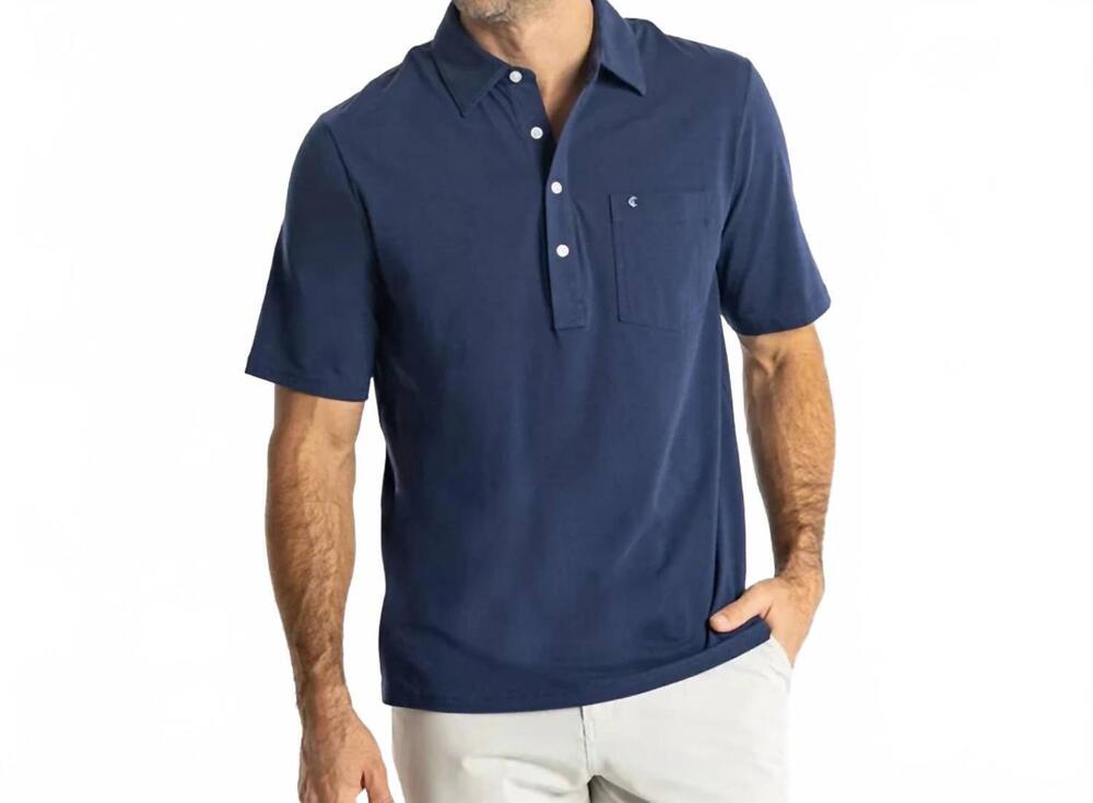 NEW CRIQUET men's shelf players shirt in navy